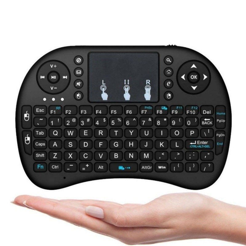 Teclado Wifi Para Smart Tv Tv Box Raspberry