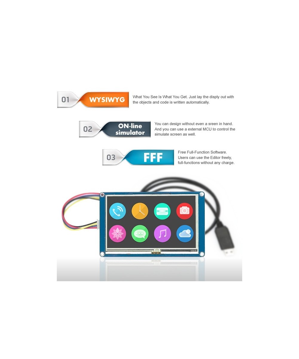 Pantalla Raspberry 2.4 pulgadas