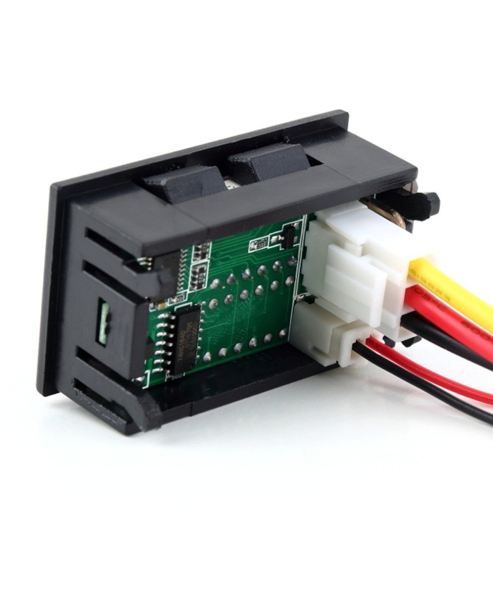 Medidor de Voltaje y corriente DC