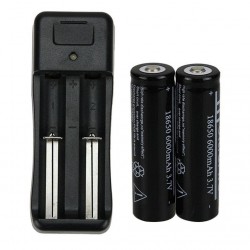 Cargador de baterias de li-Ion 18650, 16340, 14500 de 3.7V