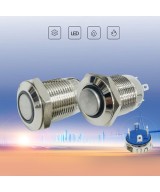 Pulsador con enclavamiento y Luz (NO)