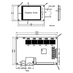 Tarjeta madre y pantalla para impresora 3D MKS Robin STM32