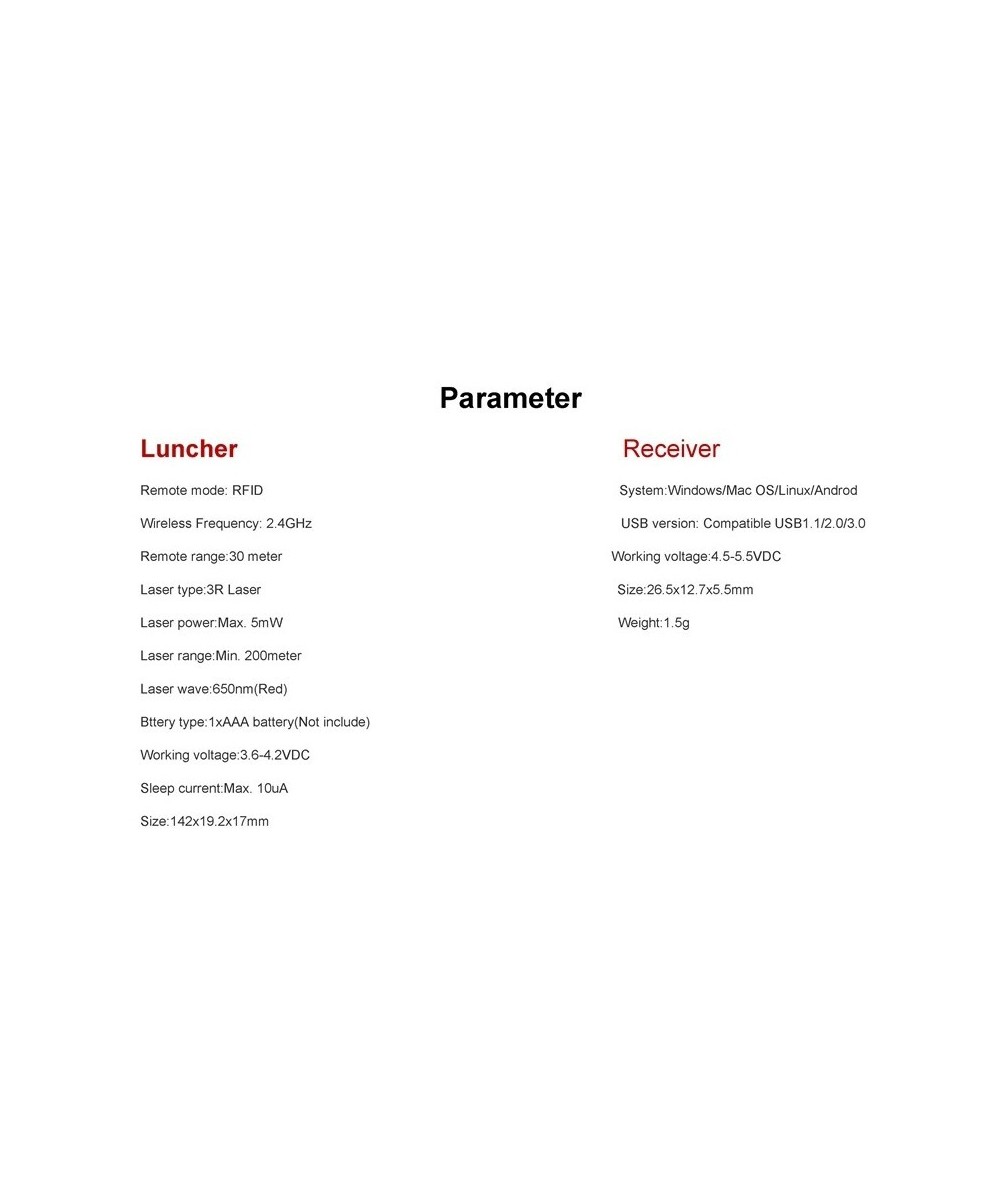 Control para presentaciones