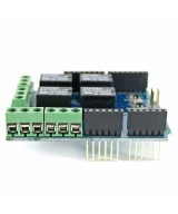 Shield de rele de cuatro canales