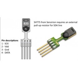 Sensor de temperatura y humedad SHT75