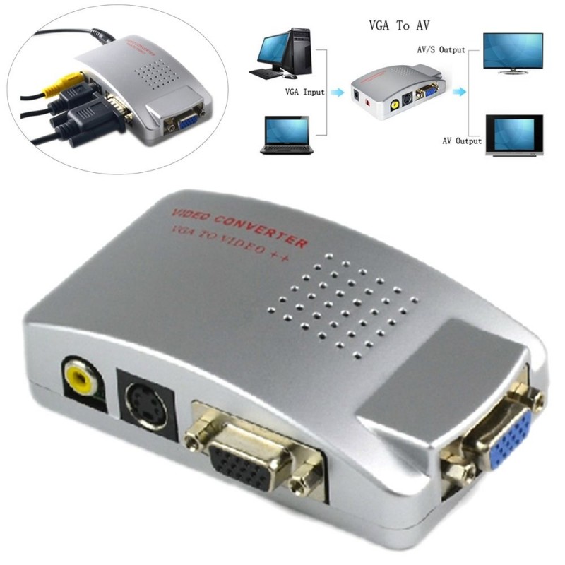 Velasco  Sonido y Electrónica - CONVERTIDOR HDMI A VGA/AUDIO C/CABLE