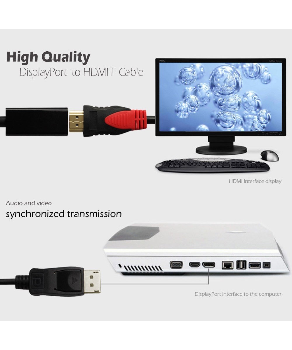 Convertidor de video de Display port a HDMI
