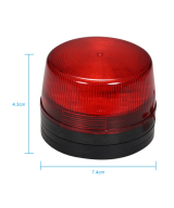 Luz estroboscópica para sistemas de alarmas