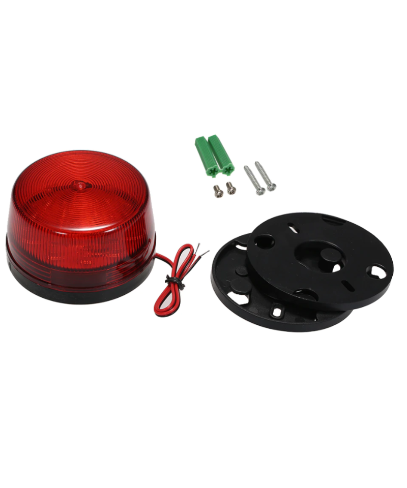 Luz estroboscópica para sistemas de alarmas