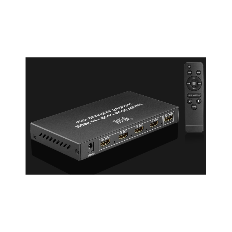 Separador Multipantalla de 4 entradas a 1 salida HDMI Separador Multipantalla de 4 entradas a 1 salida HDMI