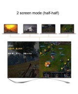 Separador Multipantalla de 4 entradas a 1 salida HDMI