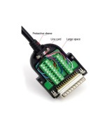 Conector hembra DB25 con tornillos