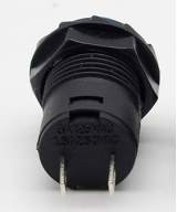 Interruptor push button con bloqueo ON / OFF