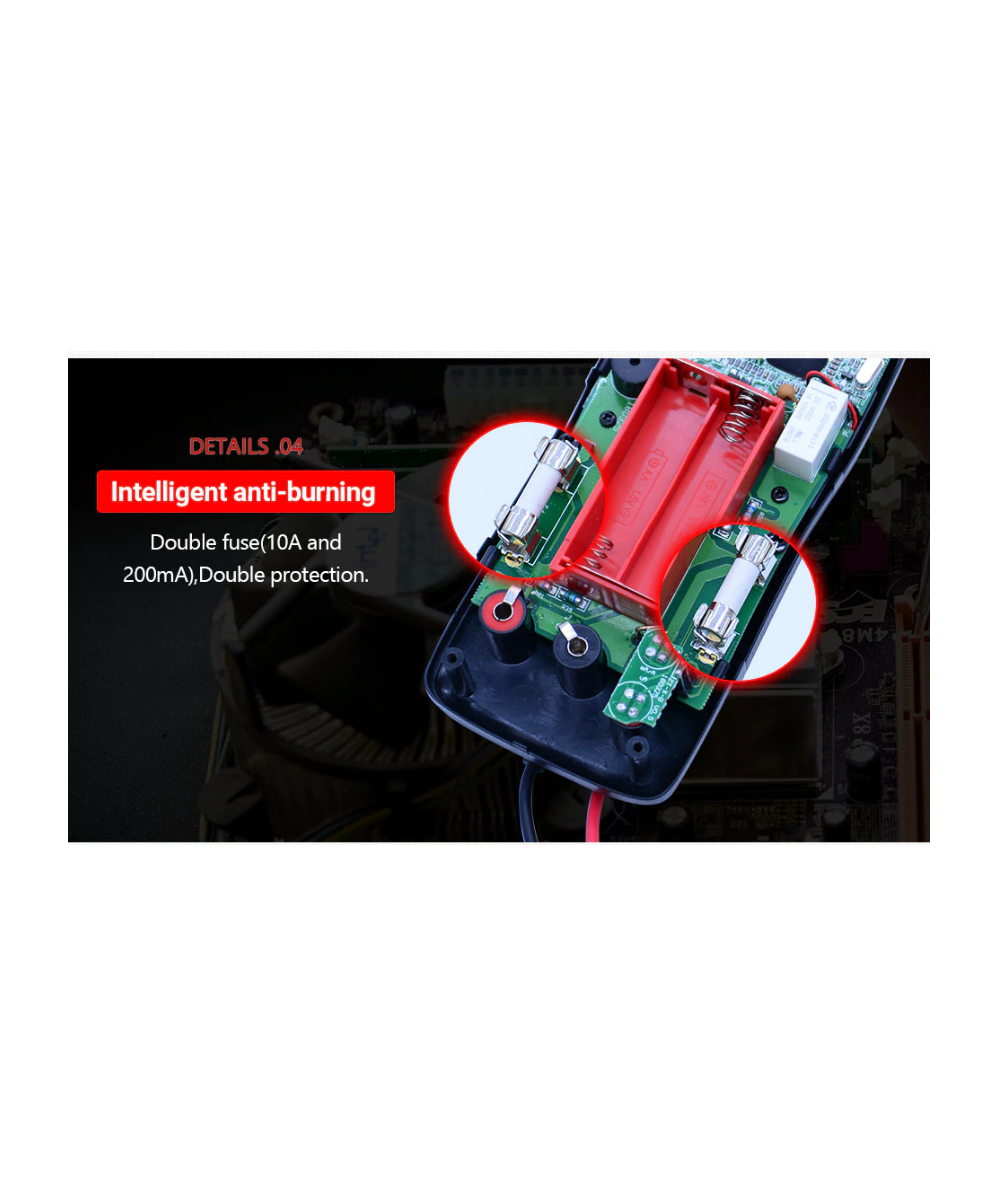 Multimetro autorango, frecuenciometro ZOYI ZT-X