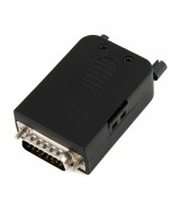 Conector macho DB15 con tornillos