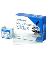 Placas para microscopio 50 Portaobjetos y 100 cubreobjetos