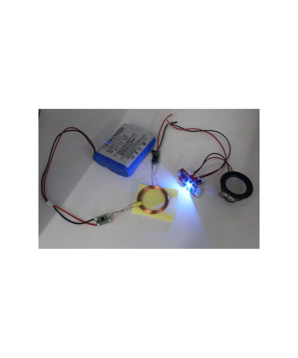 Cargador inalámbrico para desarrollo 5V 1A TX/RX