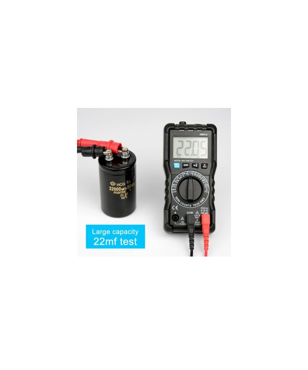 Multimetro digital autorango Mestek DM91A