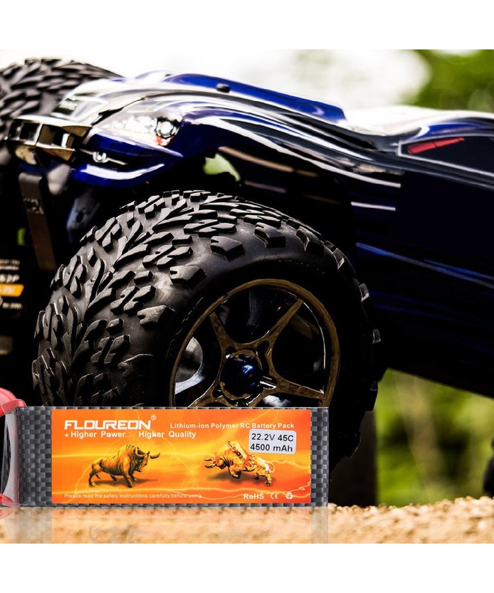Bateria tipo lipo recargable 22.2V 4500mAh 45C 6S Floureon