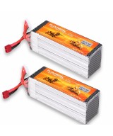 Bateria tipo lipo recargable 22.2V 4500mAh 45C 6S Floureon