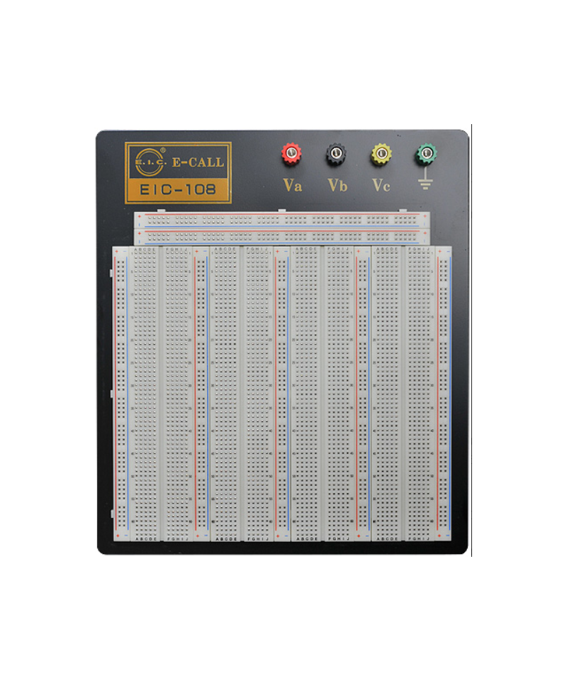 Placa de pruebas para laboratorio 3220 puntos 240x210mm EIC-108