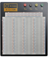 Placa de pruebas para laboratorio 3220 puntos 240x210mm EIC-108