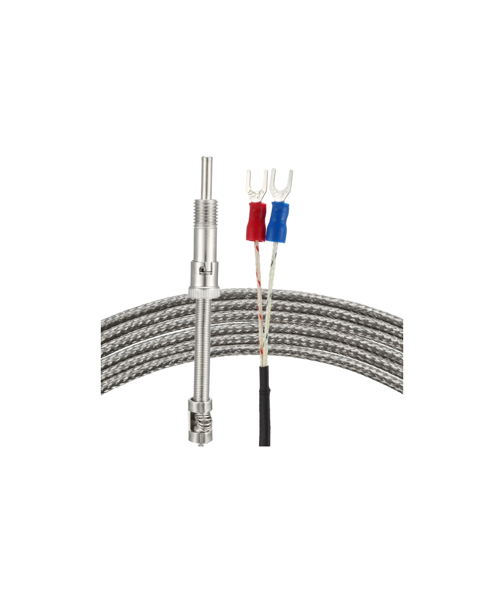 Sonda de temperatura termocupla tipo J WRNT-01 2000mm 0-600 grados