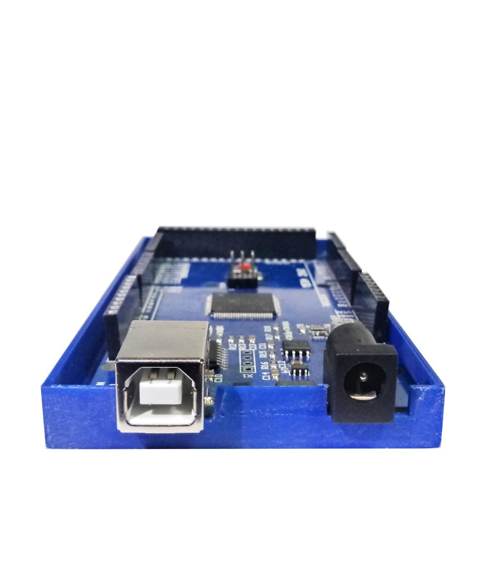 Contenedor plástico para Arduino Mega y módulo de Red