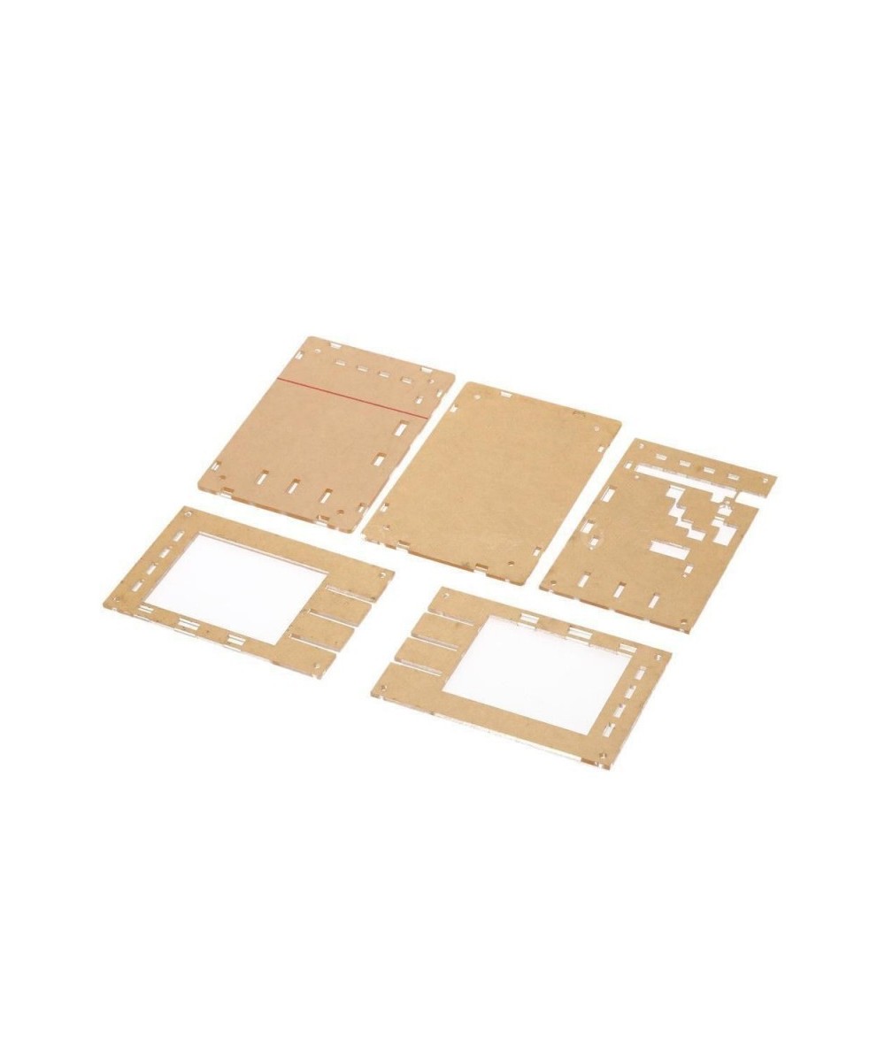 Osciloscopio digital Ensamblado 200Khz con cobertor acrílico y fuente de energia 9V