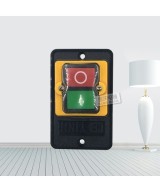 Interruptor industrial de dos botones ON / OFF