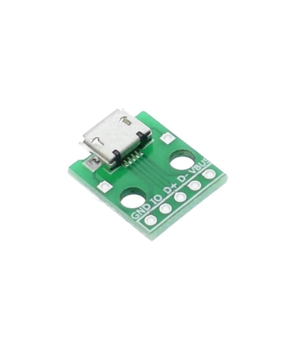 Puerto micro USB para PCB DIP de 5 pines