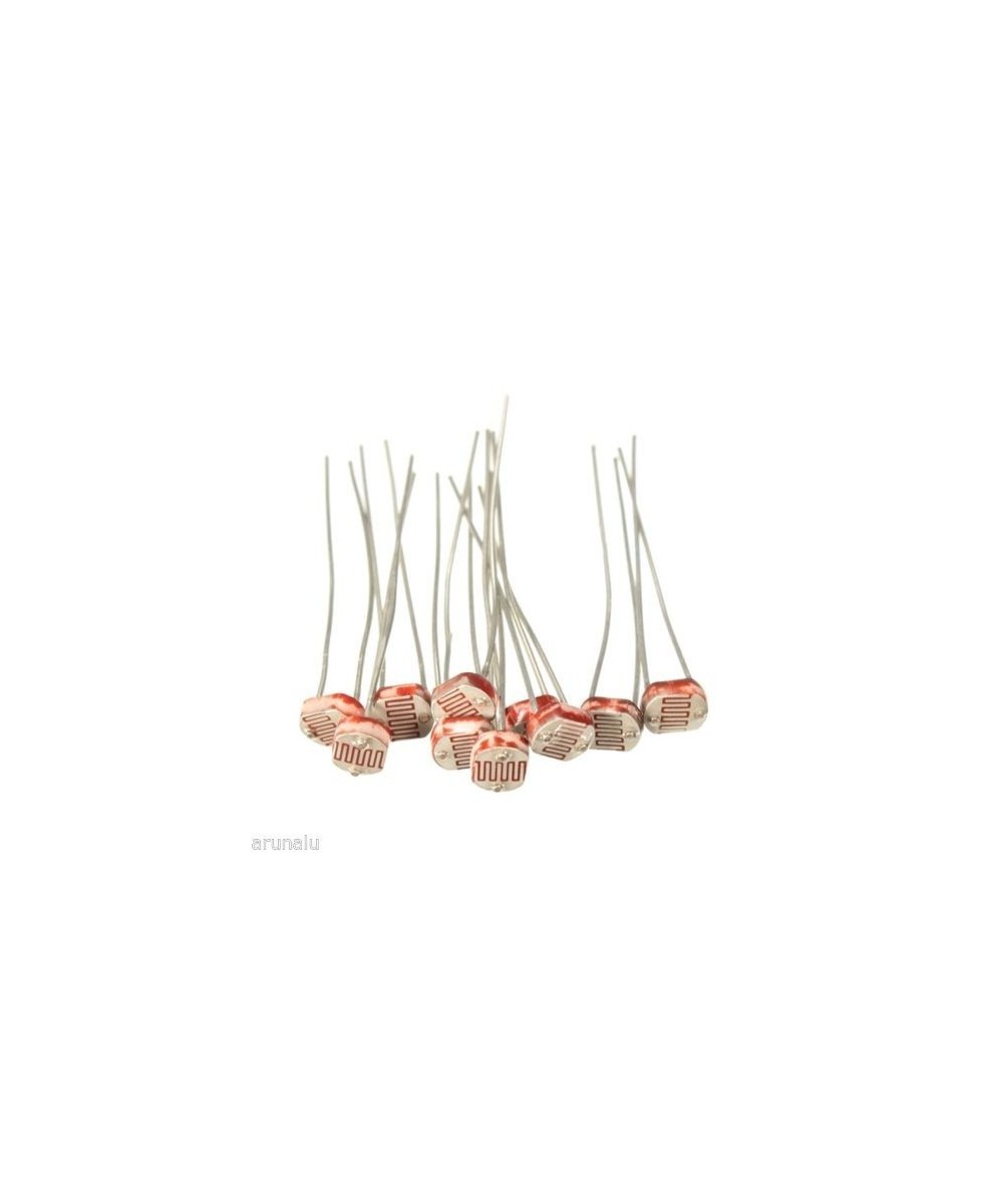 set de Fotoresistencia LDR (5U)