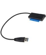 Lector de discos duros SATA III a USB 3.0 más fuente 12V