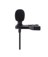 Mini micrófono Lavalier para celular 1.5M con entrada para auricular
