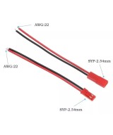 Conectores JST Hembra - Macho (3 pares) Calibre 20-24AWG