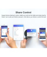 Porta lampara control de voz, RF 433Mhz inteligente WIFI Sonoff R2