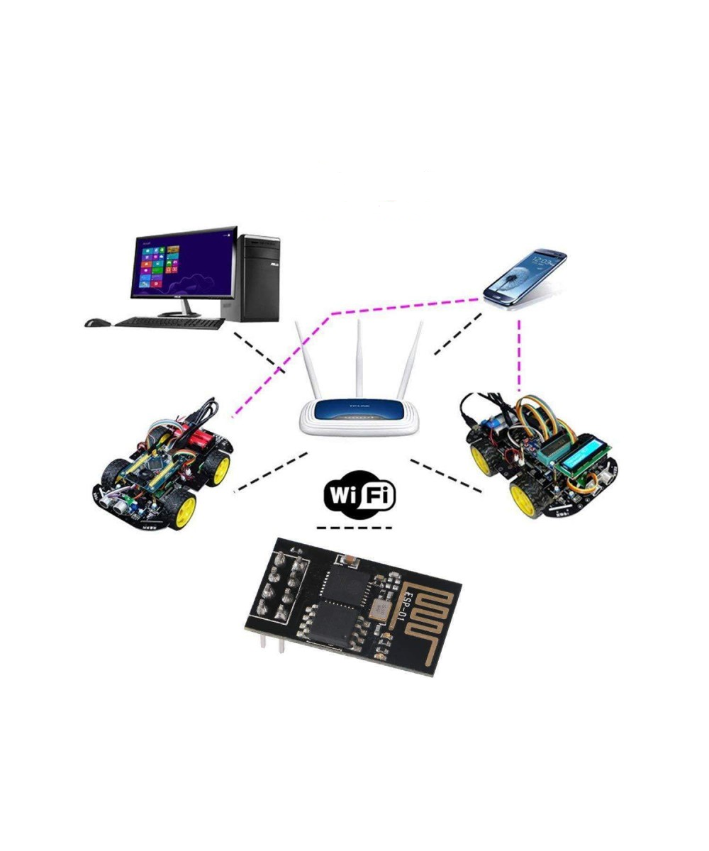 Modulo Wifi ESP8266 ESP-01 con adaptador USB