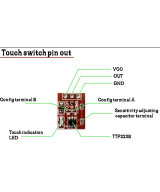 Sensor Touch interruptor capacitivo TTP223