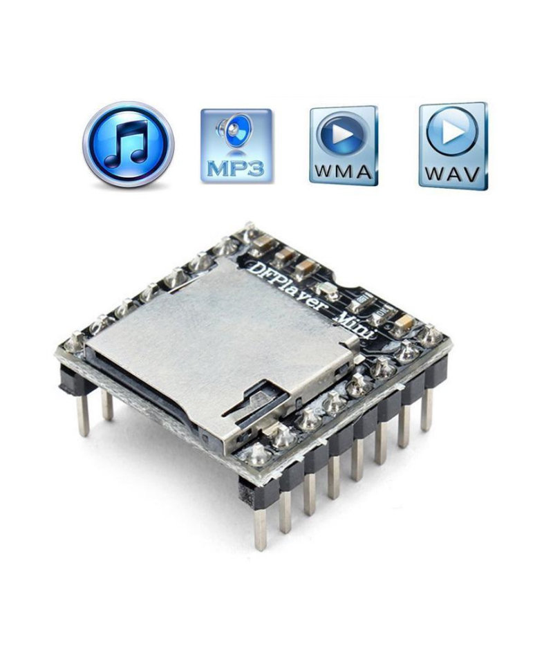 Modulo reproductor de audio MP3 DFPlayer mini para arduino