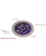 Tarjeta de desarrollo Lilypad con puerto serial RS232 compatible con Arduino