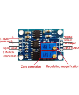 Amplificador de voltaje para instrumentacion AD620