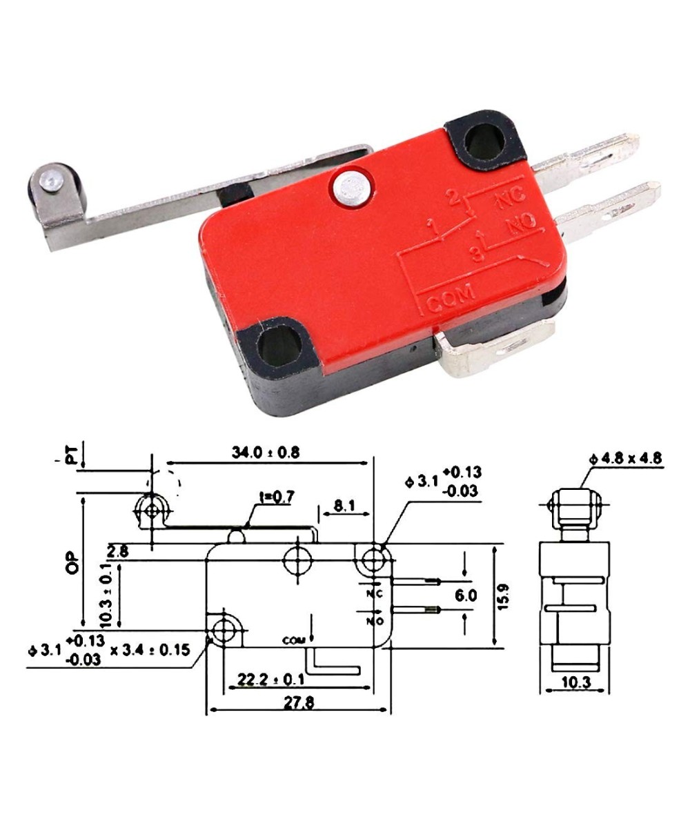 Interruptor de final de carrera V-156-1C25