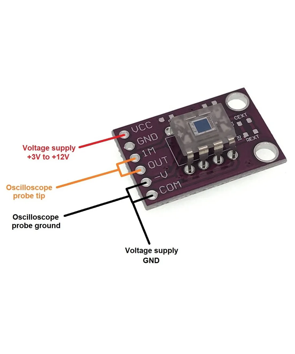Sensor de luz salida analoga CJMCU101 OPT101