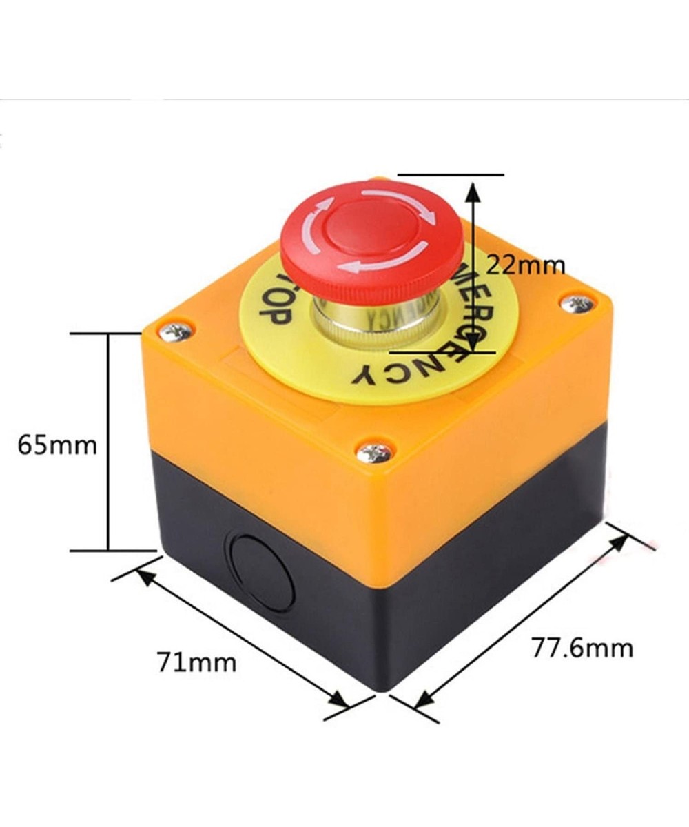 Boton tipo hongo parada de emergencia