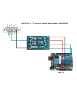 Mini convertidor serial RS232 a TTL, Max3232