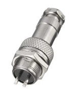 Conectores GX12 tipo aviador 12mm