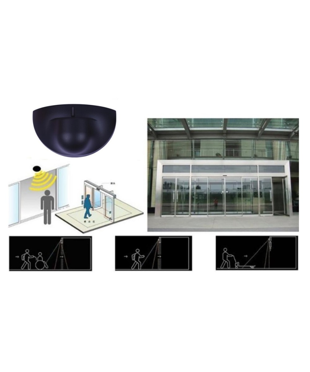 Sensor de apertura de puertas automatico por microondas 24.125GHz