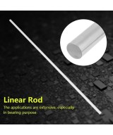 Varilla lisa de acero inoxidable de 12mm de diametro x 500mm de largo