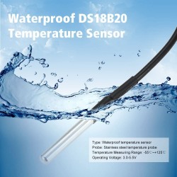 Termostato de temperatura con sonda DS18B20 16A inteligente WIFI Sonoff