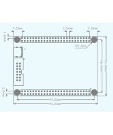 Tarjeta de desarrollo y programador FPGA XILINX Spartan6 XC6SLX9-2TQG144C